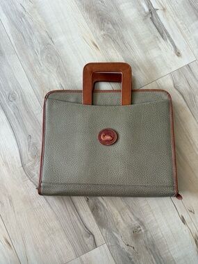 Dooney & Bourke Leather Top-Handle Briefcase
